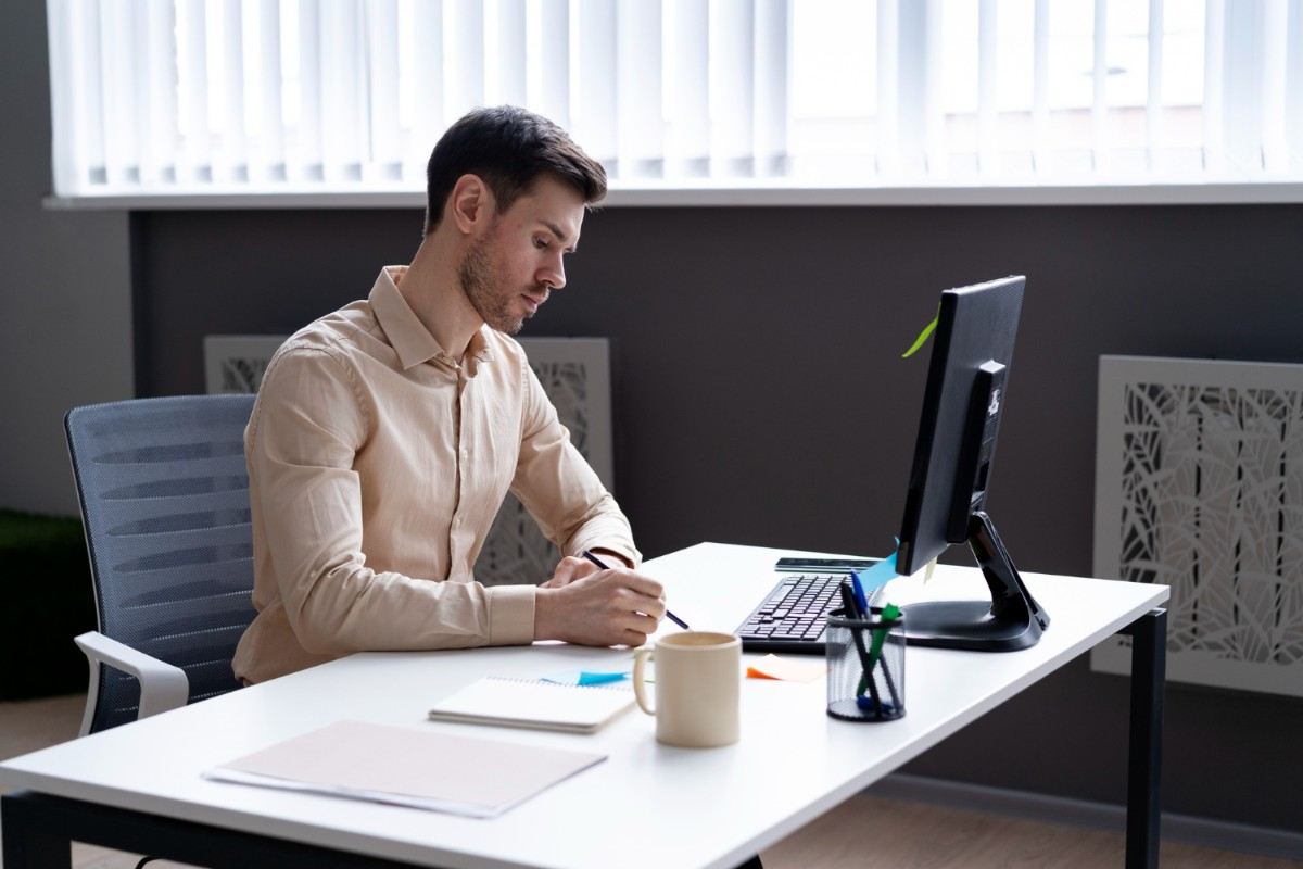 Sedentary desk jobs